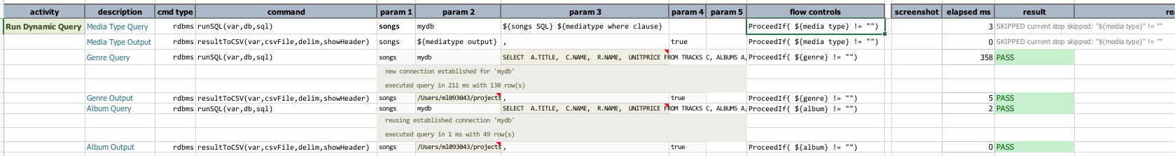 DynamicSQL 2a output