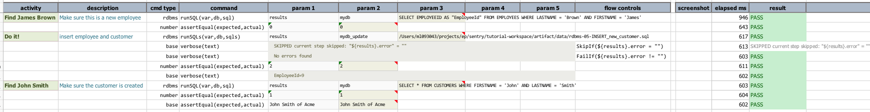 transaction local output